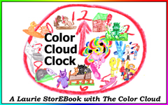 Color Cloud Clock Laurie StorEBook 